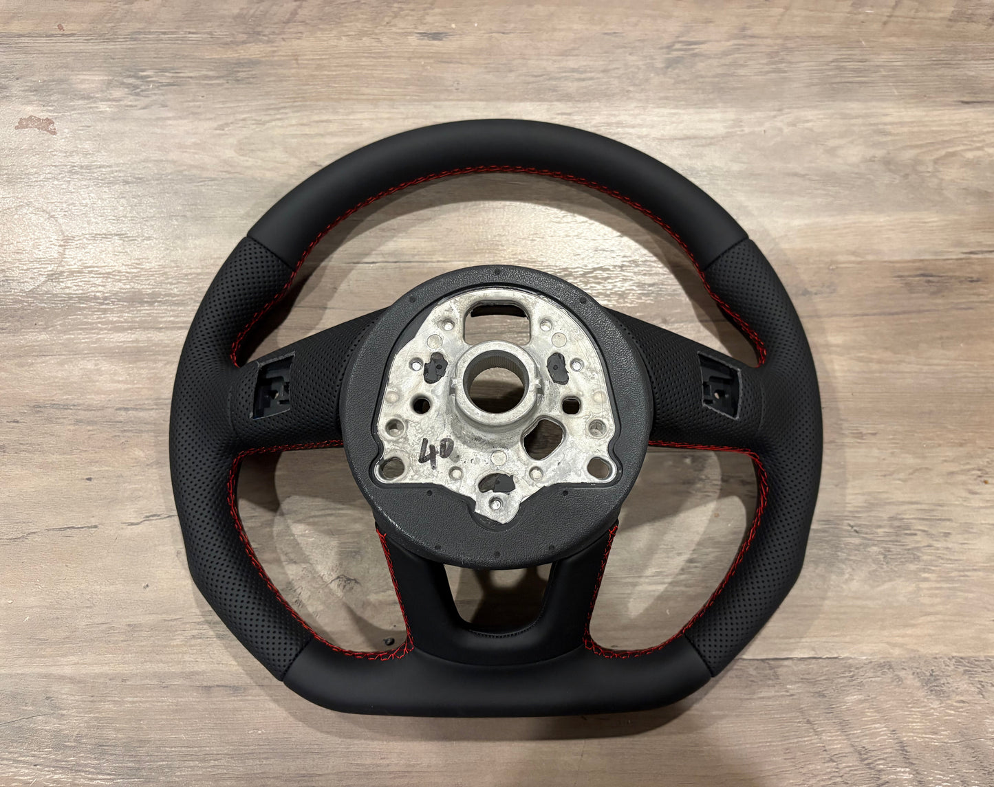 Audi A3 / S3 / RS3 / A4 / S4 / A5 / S5 Perforated Leather or Suede Steering Wheel