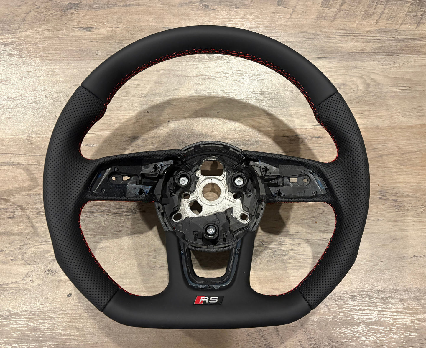 Audi A3 / S3 / RS3 / A4 / S4 / A5 / S5 Perforated Leather or Suede Steering Wheel
