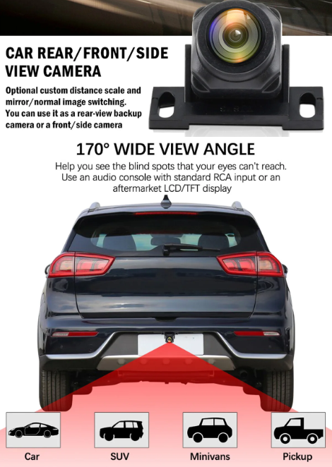High Quality Reversing Camera Kit (1080p)