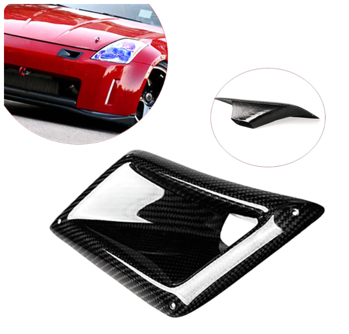 Nissan 350z / Z33 / Fairlady Z Front Bumper Intake Vent (Carbon Fiber)