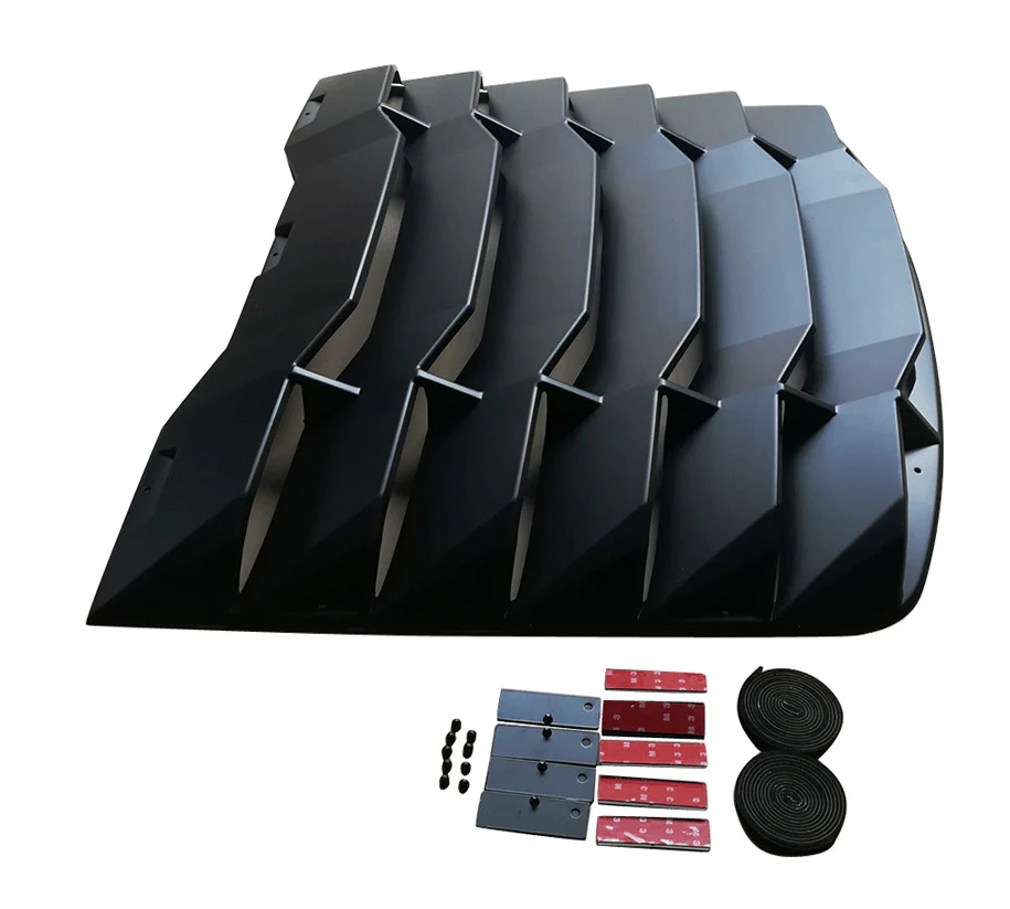 Nissan 350z / Fairlady Z / Z33 Rear Window Louvers - Boosted Kiwi