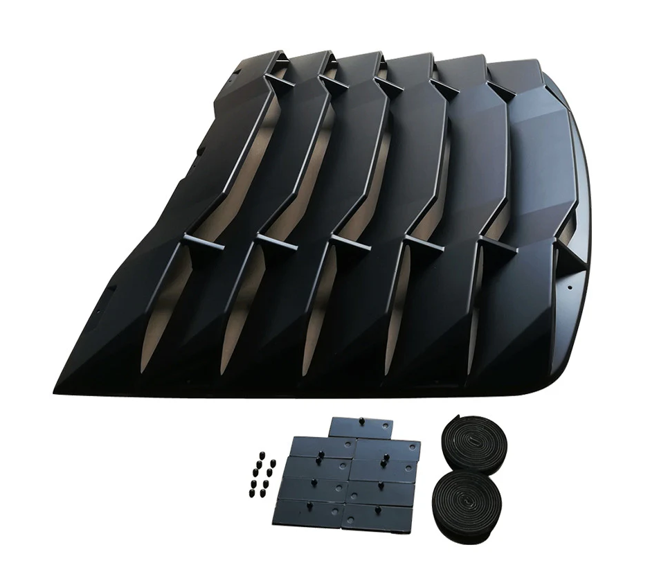 Nissan 350z / Fairlady Z / Z33 Rear Window Louvers - Boosted Kiwi
