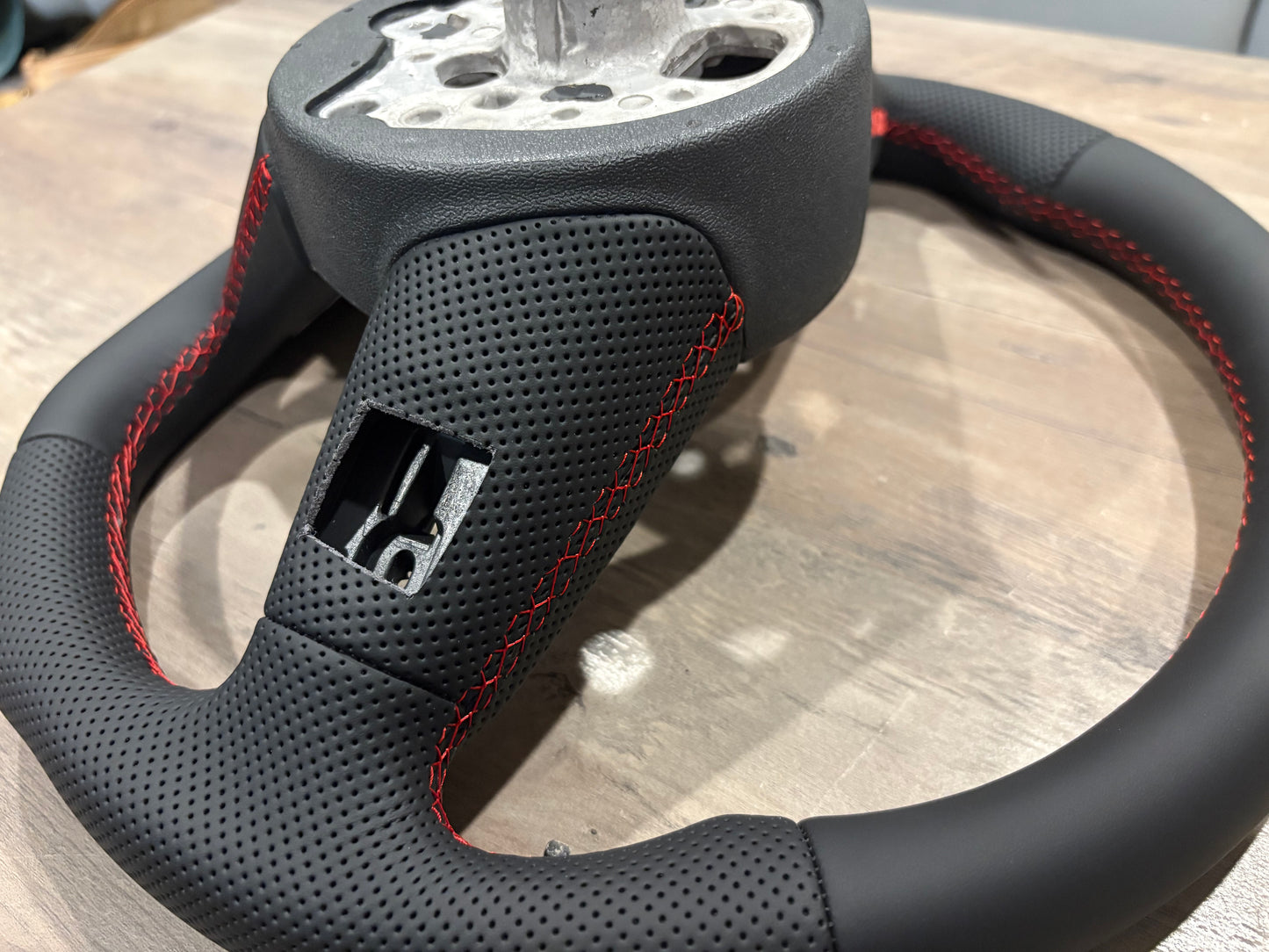 Audi A3 / S3 / RS3 / A4 / S4 / A5 / S5 Perforated Leather or Suede Steering Wheel