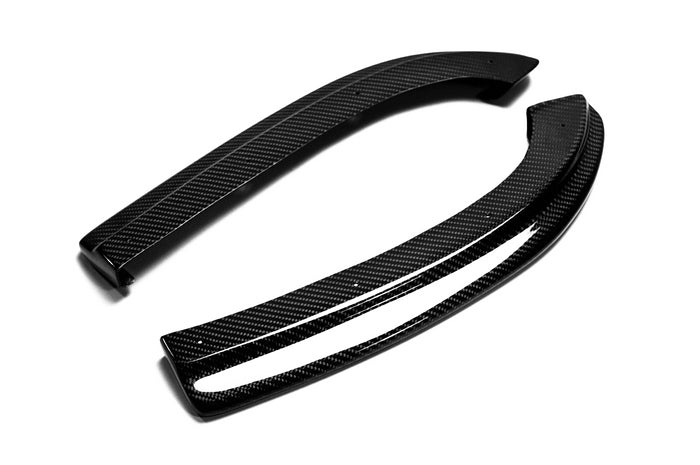 Mitsubishi Lancer Evo 9 Rear Bumper / Spat Extensions DAMD Style (Carbon)