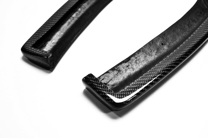Mitsubishi Lancer Evo 9 Rear Bumper / Spat Extensions DAMD Style (Carbon)