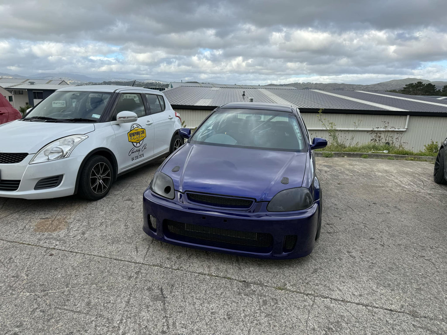 PLASTIC Honda Civic EK N1 Style Front Bumper (1995 - 1998)