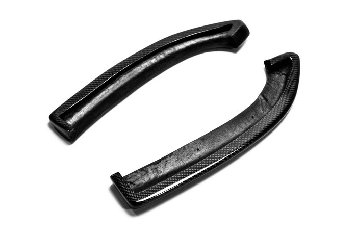 Mitsubishi Lancer Evo 9 Rear Bumper / Spat Extensions DAMD Style (Carbon)