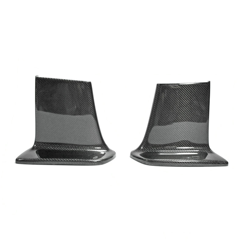 Nissan Skyline R34 JUN Style High Leg Spoiler Extensions (Carbon Fiber)