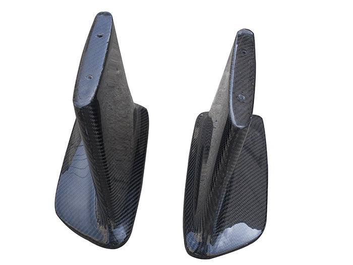 Nissan Skyline R34 JUN Style High Leg Spoiler Extensions (Carbon Fiber)