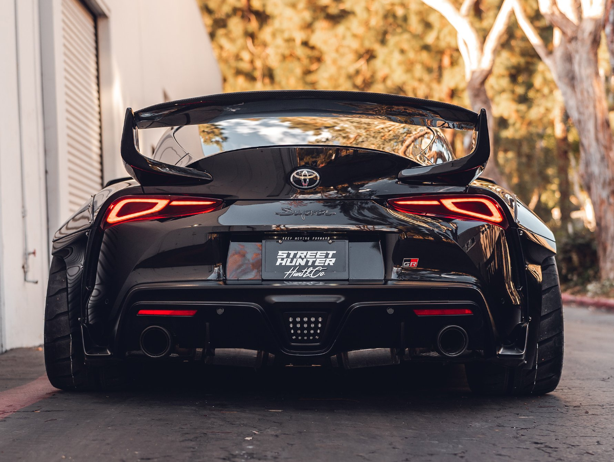 Toyota Mk5 Supra A90 S Style Rear Spoiler - Large TRD Style Wing (J29)