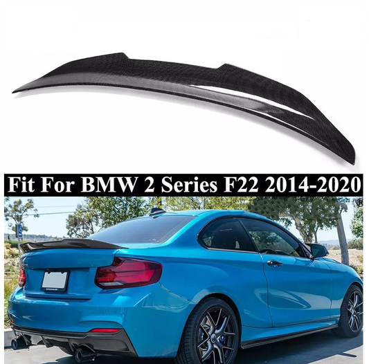 BMW PSM Style Rear Ducktail Spoiler / Lip (F22 / F87 2 Series Coupe)