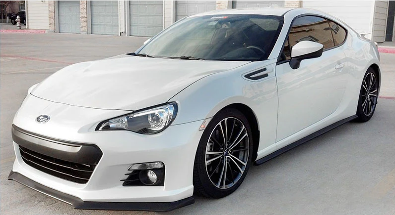 Subaru BRZ / Toyota GT 86 Side Skirt Extensions - Plastic (2013 - 2020)