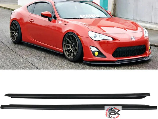 Subaru BRZ / Toyota GT 86 Side Skirt Extensions - Plastic (2013 - 2020)