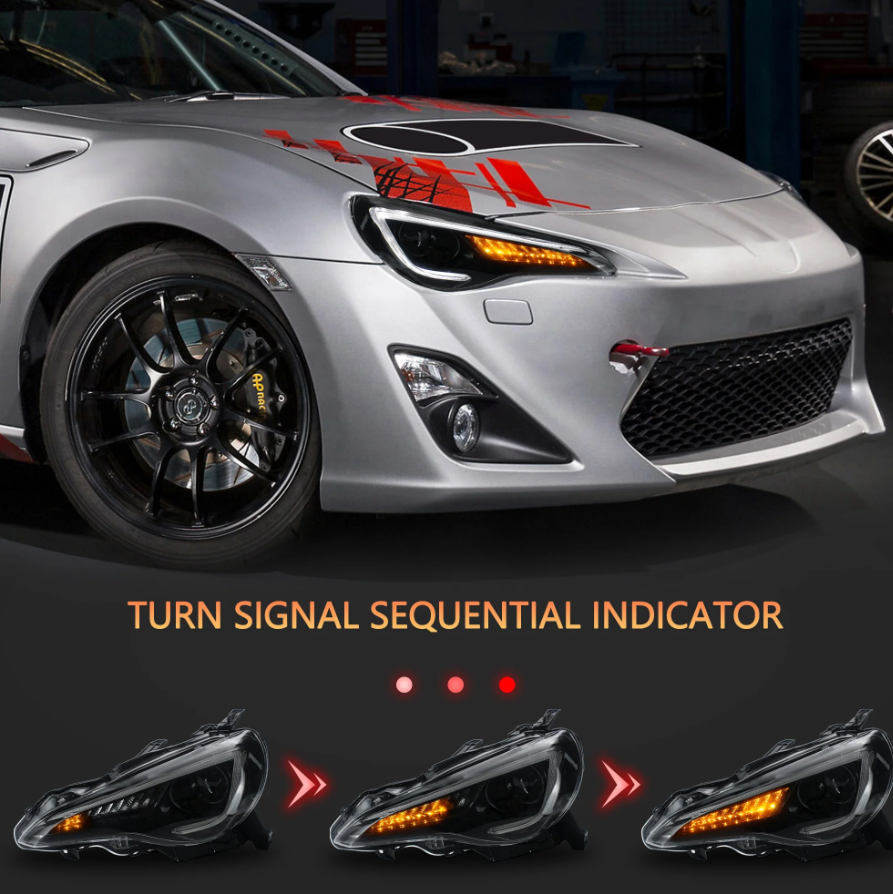 Subaru BRZ / Toyota 86 GT86 LED Headlights