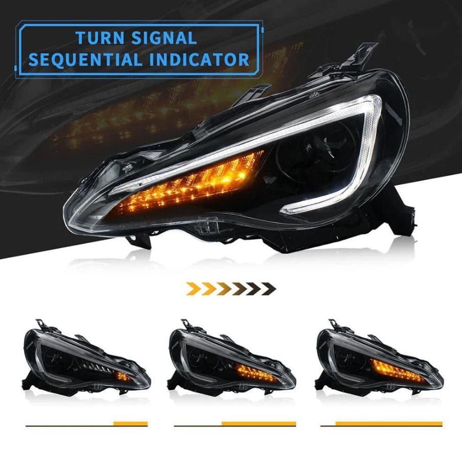 Subaru BRZ / Toyota 86 GT86 LED Headlights