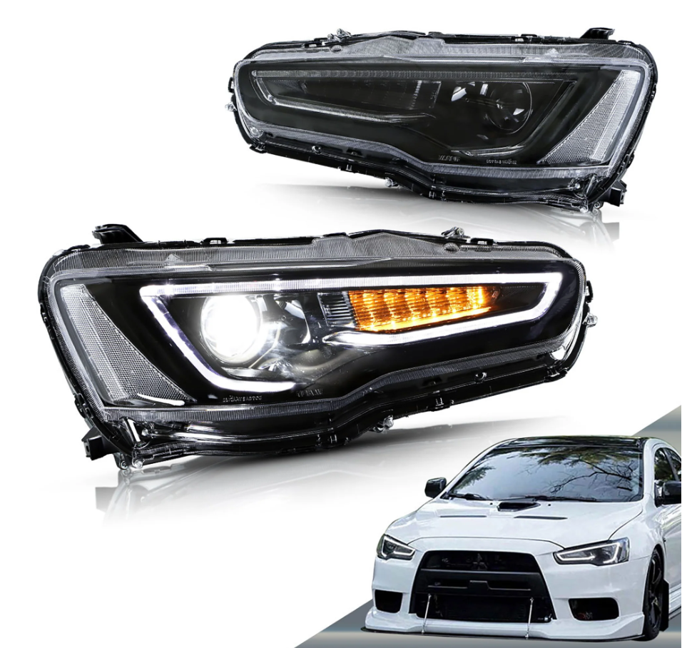 Mitsubishi Lancer Evo X / 10 / Lancer / Ralliart LED Headlights