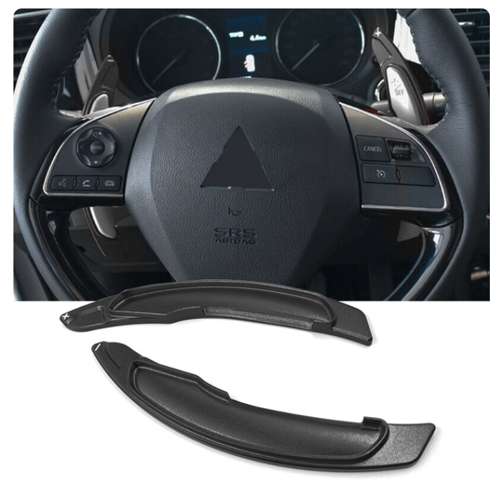 Mitsubishi Lancer Evo X / 10 Paddle Shifter Extensions - Multiple Colours (Aluminium)
