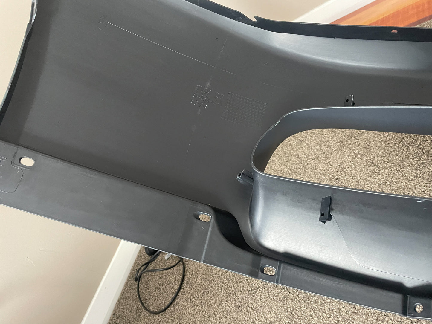 Mitsubishi Lancer Evo 9 Front Bumper - PLASTIC (CT9A Evo IX) - 6400B000