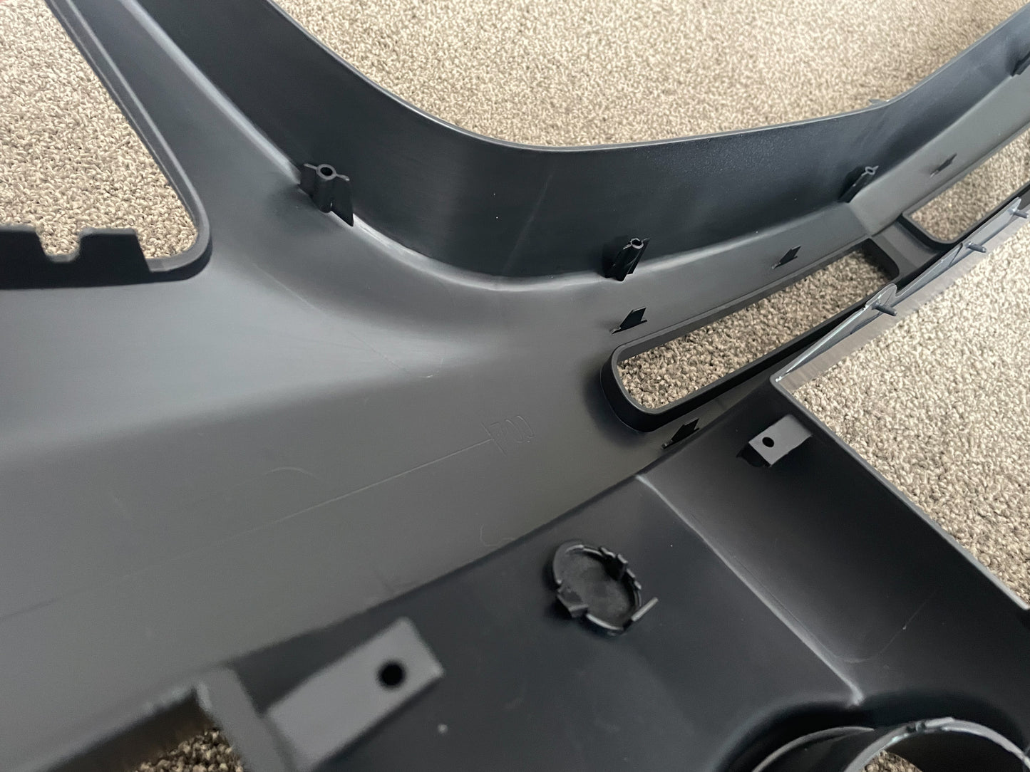 Mitsubishi Lancer Evo 9 Front Bumper - PLASTIC (CT9A Evo IX) - 6400B000