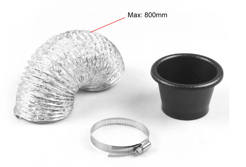 Universal Front Bumper Air Intake Vent / Brake Duct Vent Kit - Multiple Styles