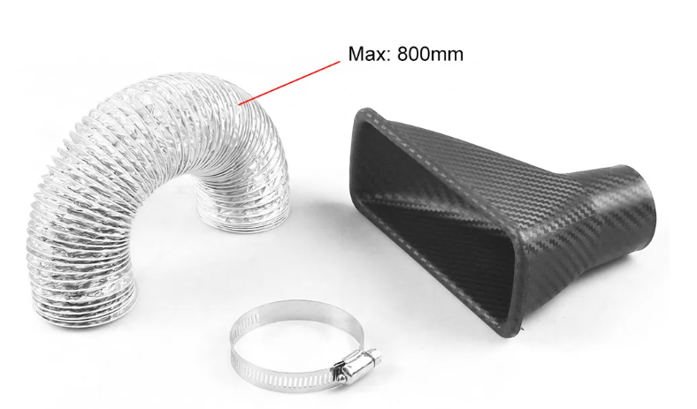 Universal Front Bumper Air Intake Vent / Brake Duct Vent Kit - Multiple Styles