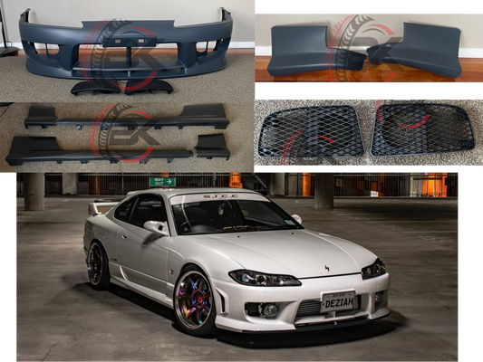 PLASTIC Nissan Silvia S15 Silvia / 200SX Aero Full Kit
