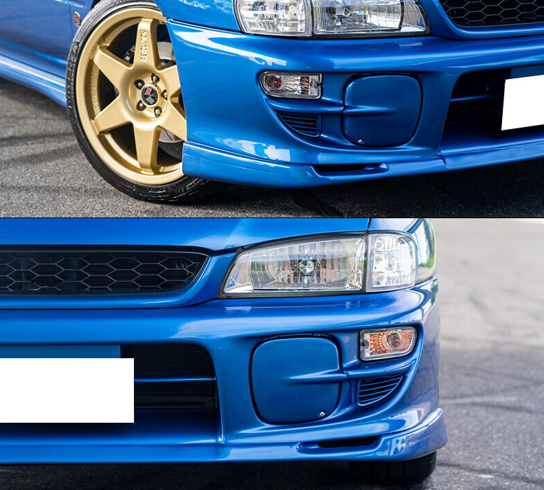 Subaru Impreza WRX / STI Front Lip (GC8 V5 V6 1997 - 2000) - Plastic