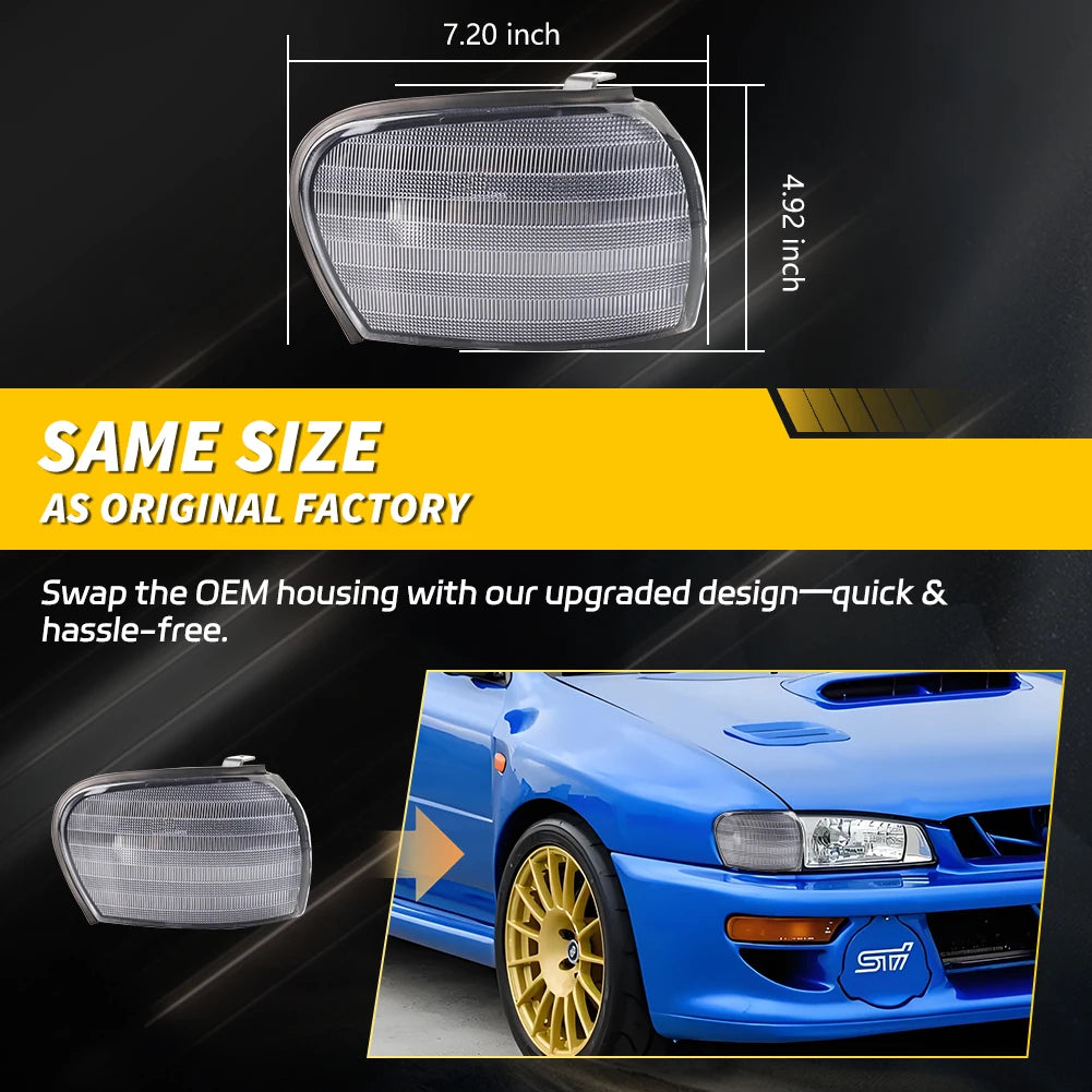 Subaru Impreza / WRX / STI GC8 Corner Lights - Multiple Options
