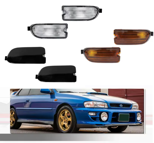 Subaru Impreza WRX / STI Front Bumper Indicator Lenses - GC8 / GF8 (1998 - 2001)