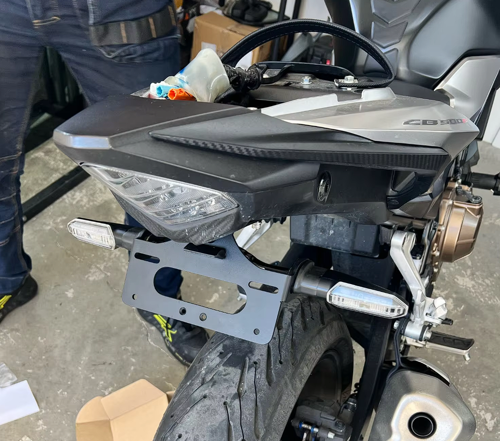 Honda CB500 Tail Tidy / Licence Plate Holder / Fender Eliminator (2016 - 2023)
