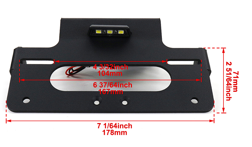 Honda Grom MSX125 Tail Tidy / Licence Plate Holder / Fender Eliminator (2021 - 2025)