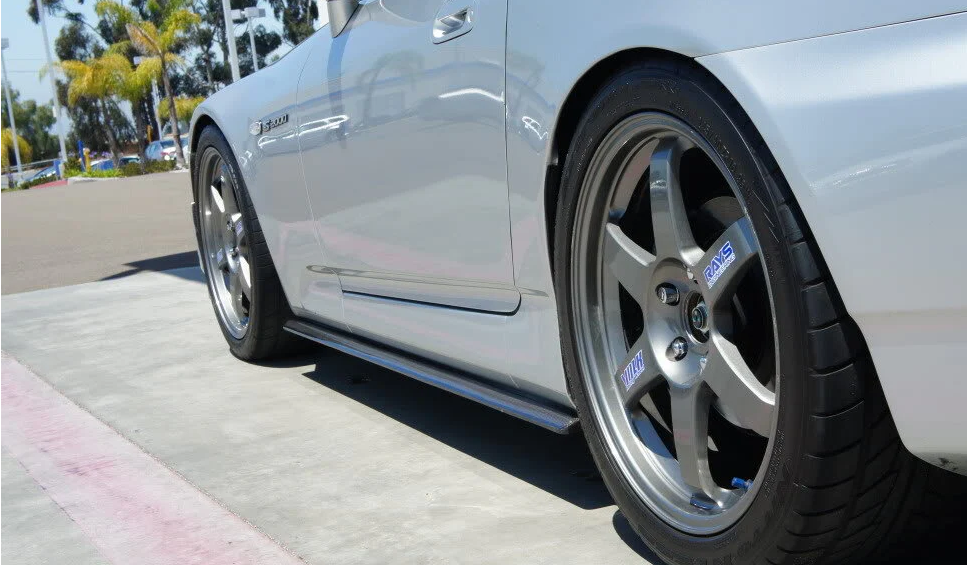 Honda S2000 DF Style Side Skirt Extensions - Plastic