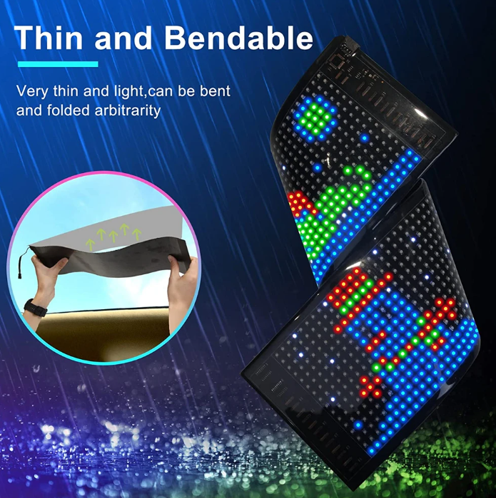 Flexible LED Strip Glow Panel / Car Stick-On Panel (Pro Version)