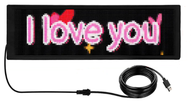 Flexible LED Strip Glow Panel / Car Stick-On Panel