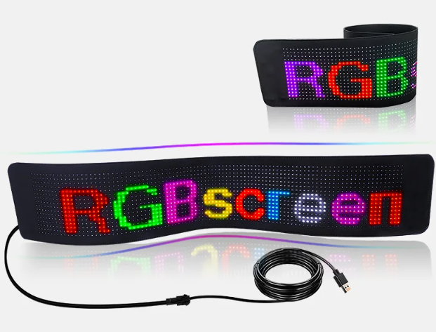 Flexible LED Strip Glow Panel / Car Stick-On Panel