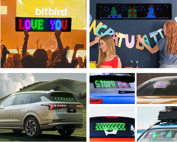 Flexible LED Strip Glow Panel / Car Stick-On Panel