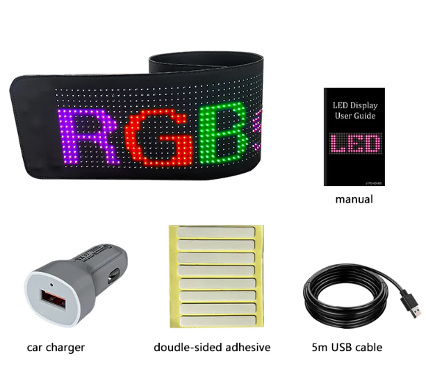 Flexible LED Strip Glow Panel / Car Stick-On Panel