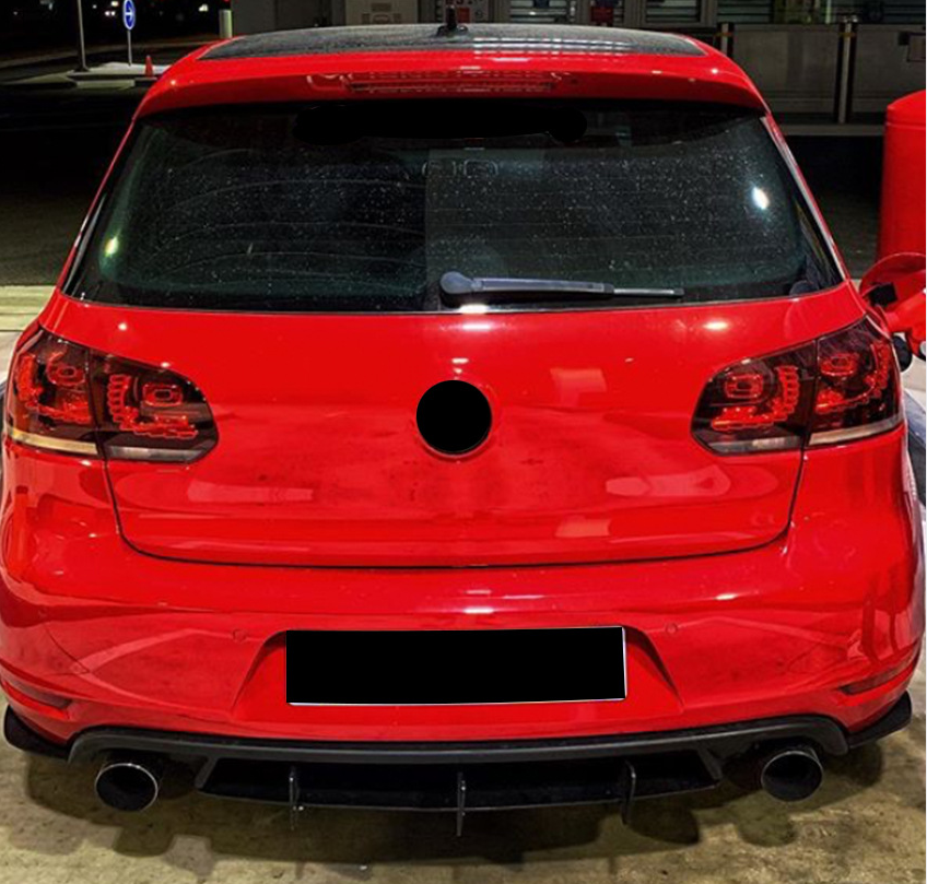VW Golf Mk6 GTI /Rear Diffuser Kit