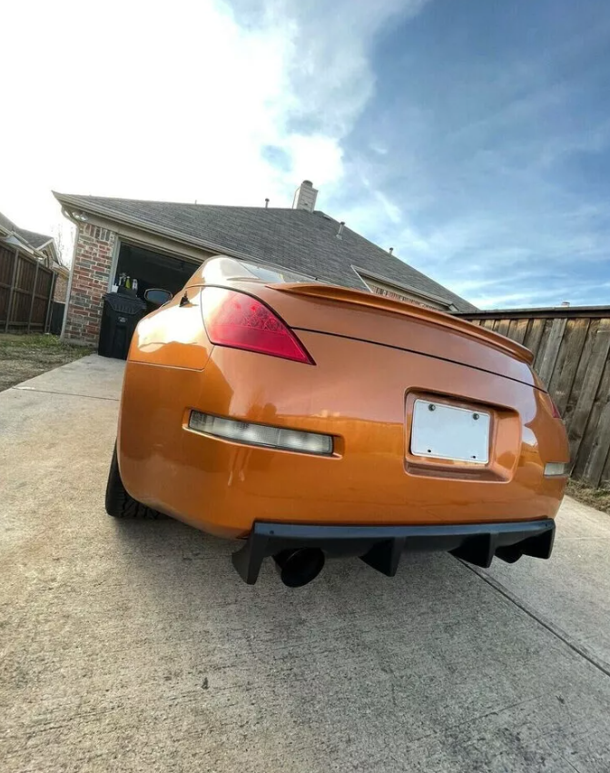 Nissan 350z / Fairlady Z / Z33 J Style Rear Diffuser