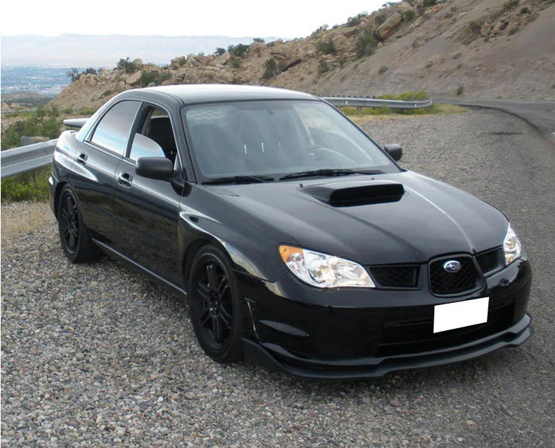 Subaru Impreza WRX STI Hawkeye CS2 Style Front Lip (V10 2005 - 2007) - Plastic