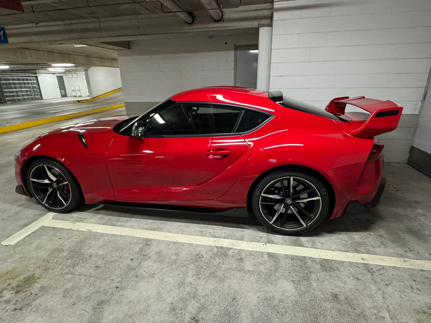 Toyota Mk5 Supra A90 S Style Rear Spoiler - Large TRD Style Wing (J29)