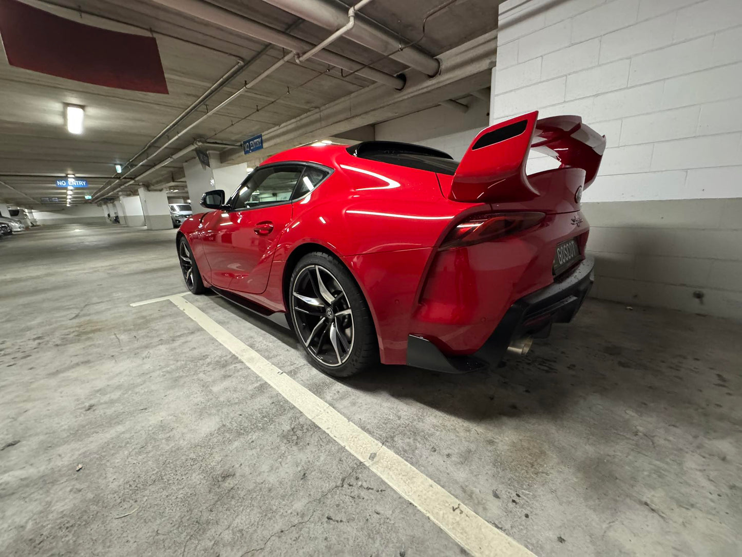 Toyota Mk5 Supra A90 S Style Rear Spoiler - Large TRD Style Wing (J29)