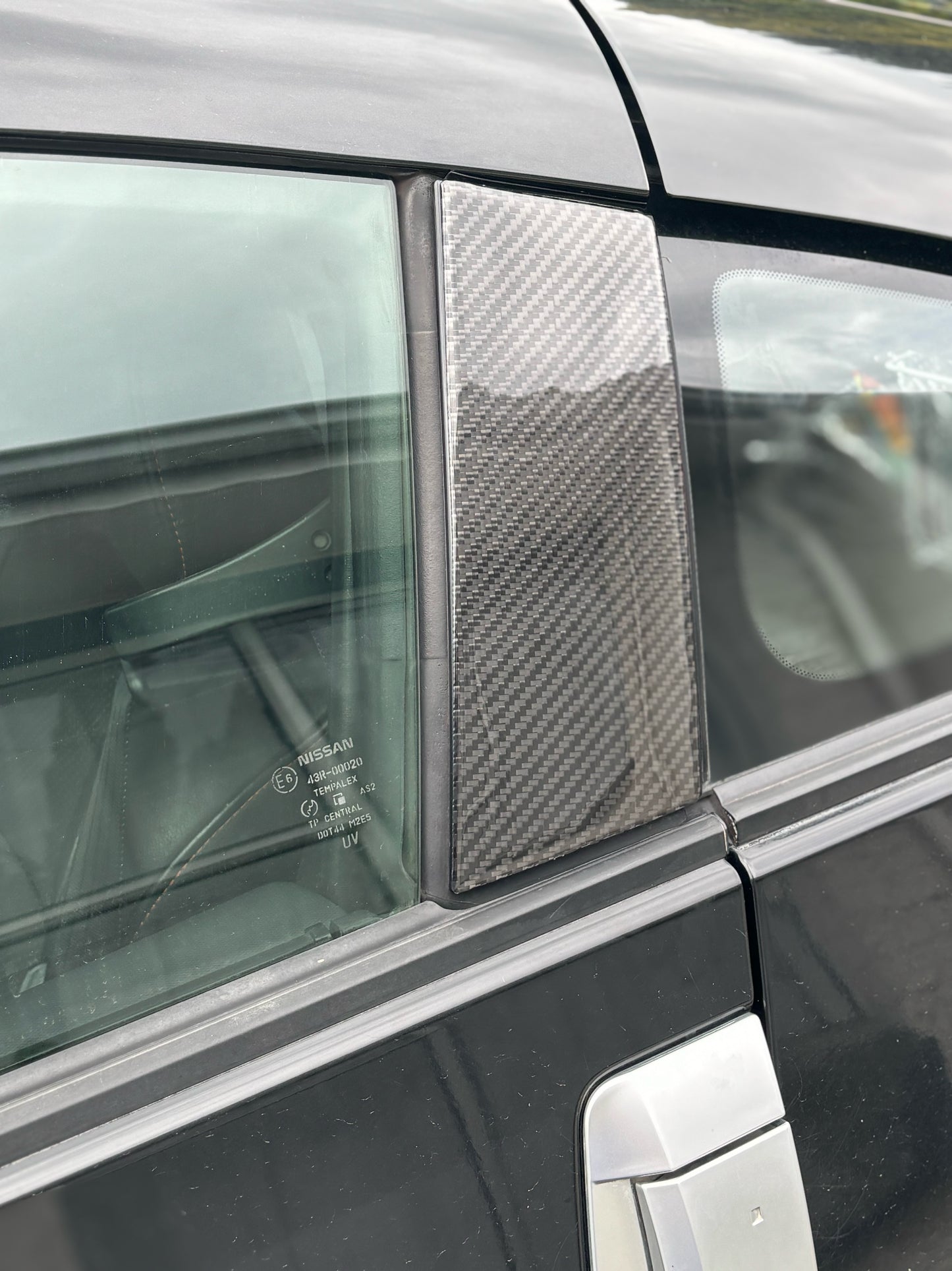 Nissan 350z / Z33 / Fairlady Z Carbon Fiber B Pillar Trim Cover