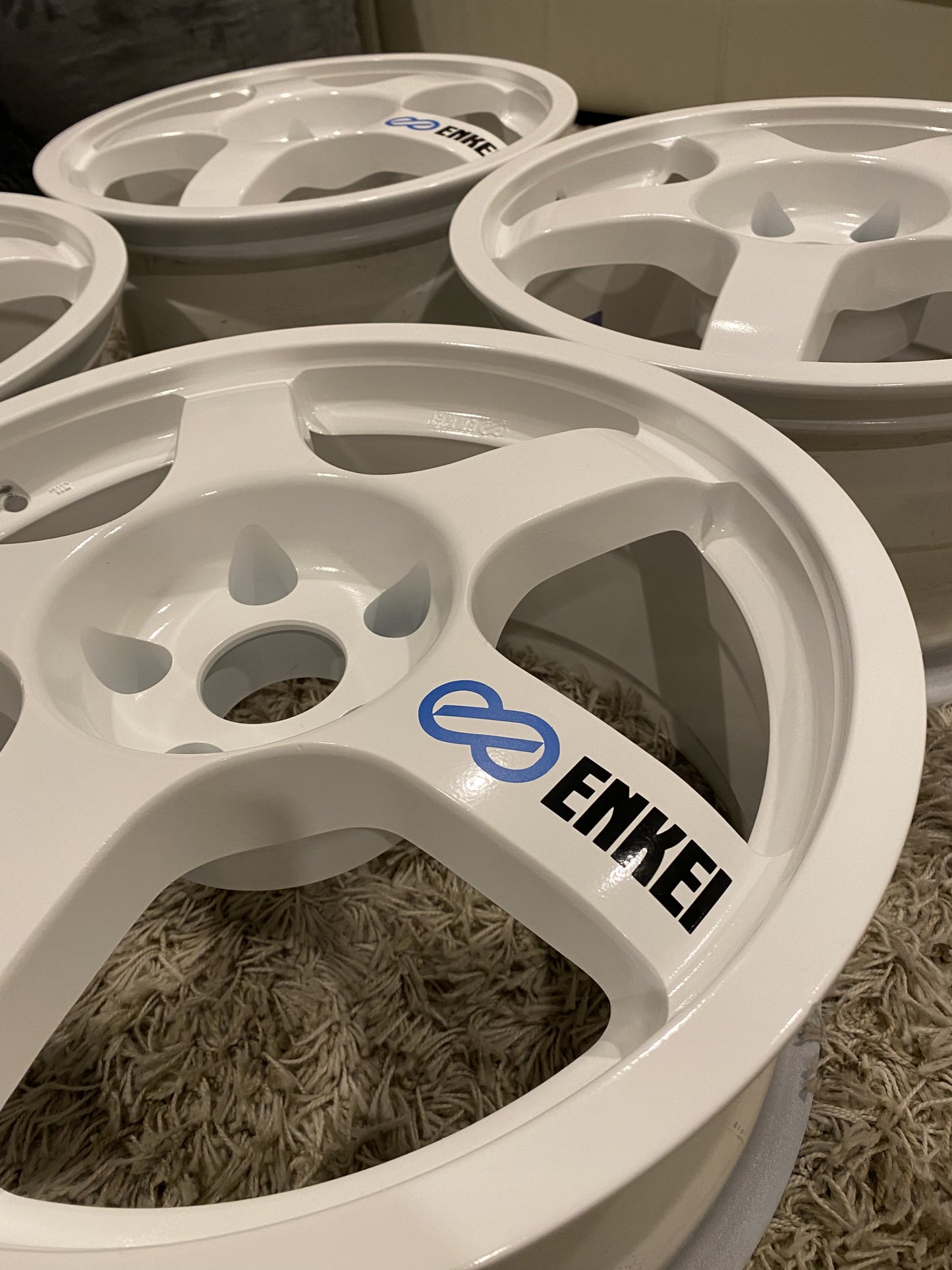 Enkei WRC Tarmac Evo Rim Stickers / Decals - Boosted Kiwi