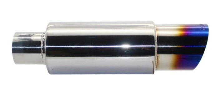 Big Bore Exhaust Tip / Muffler (2.5" to 3.5") - Multiple Colours & Tip Angles - Boosted Kiwi