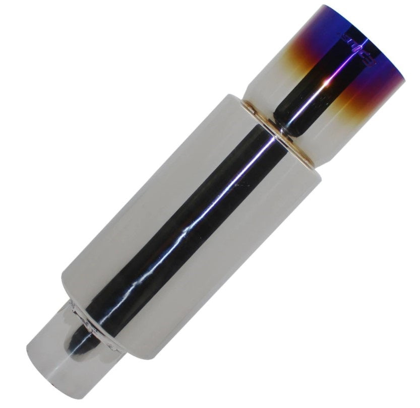 Big Bore Exhaust Tip / Muffler (2.5" to 3.5") - Multiple Colours & Tip Angles - Boosted Kiwi