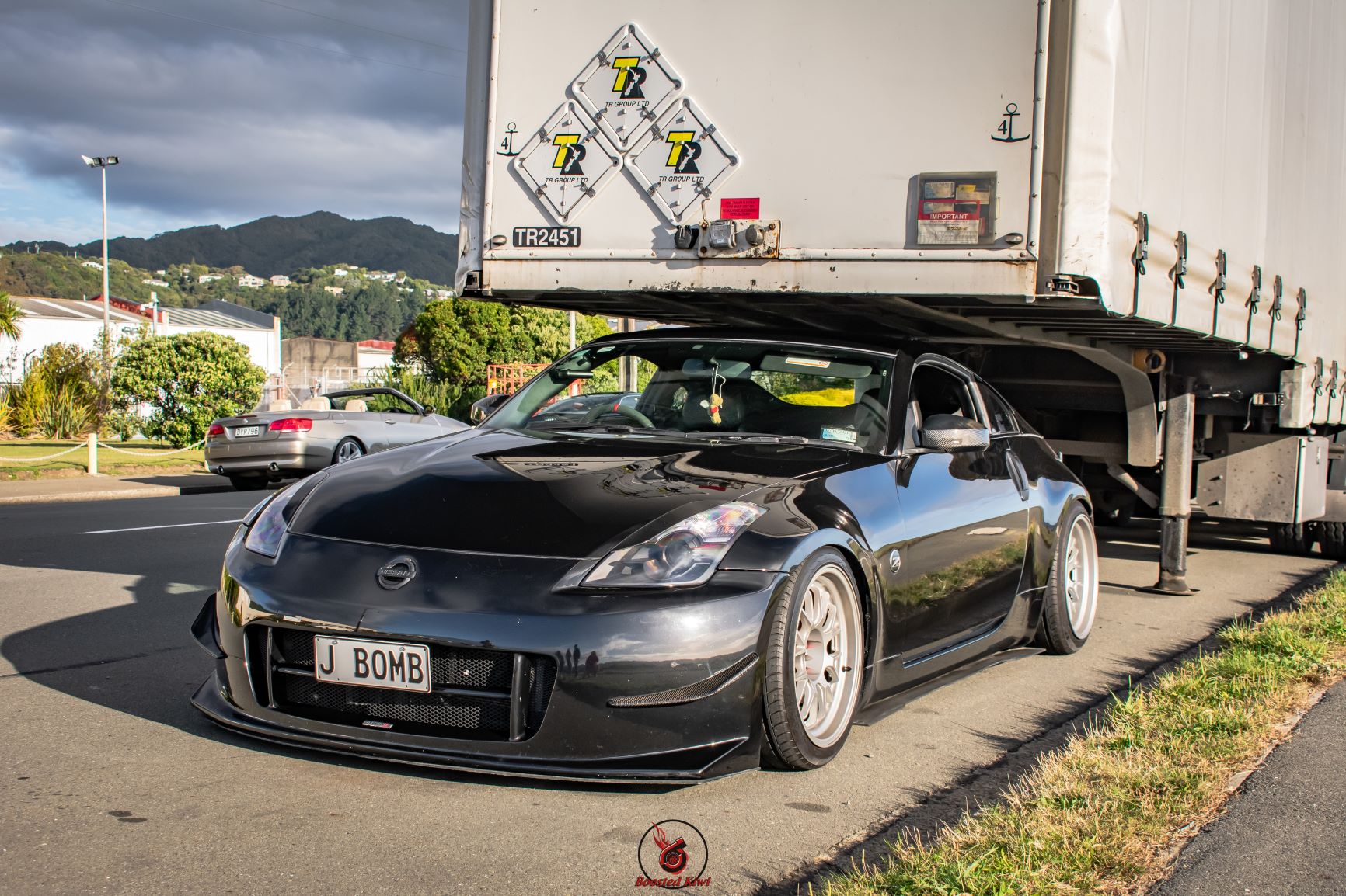 Nissan 350z / Fairlady Z Eyelids - Carbon Fiber (High Quality & Flexible) - Boosted Kiwi