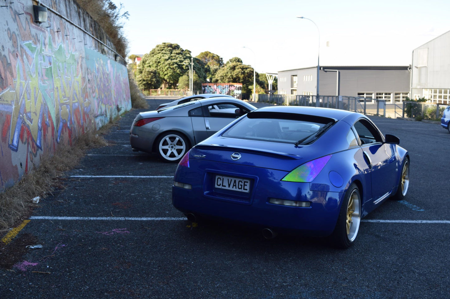 Nissan 350z / Fairlady Roof Spoiler (High Quality Plastic - DTO Style) - Boosted Kiwi