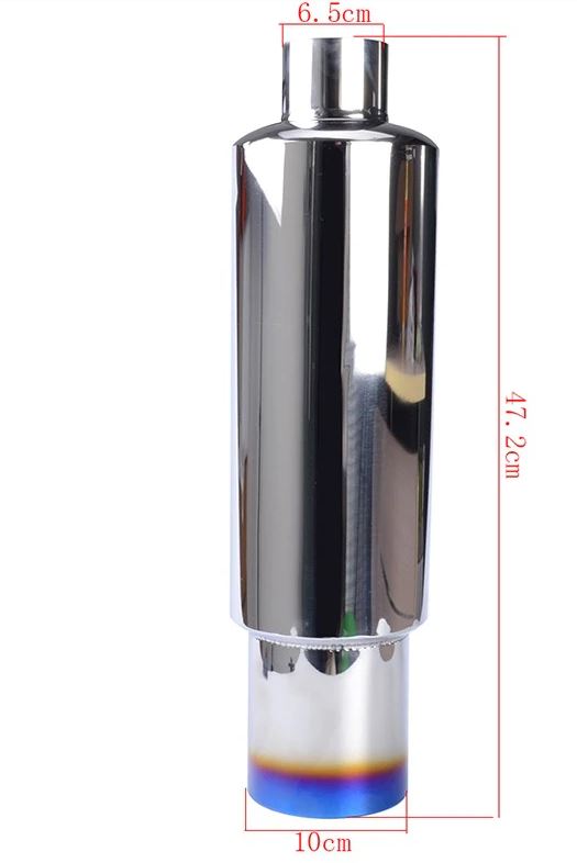 Big Bore Exhaust Tip / Mufflers (Burnt or Chrome) - Boosted Kiwi