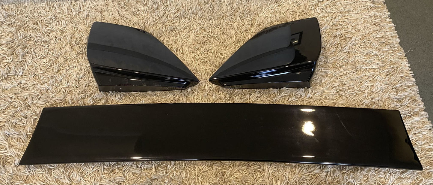 Mitsubishi Lancer Evo 8 / 9 Style Rear Wing / Spoiler (Plastic - 3 Piece) - Boosted Kiwi
